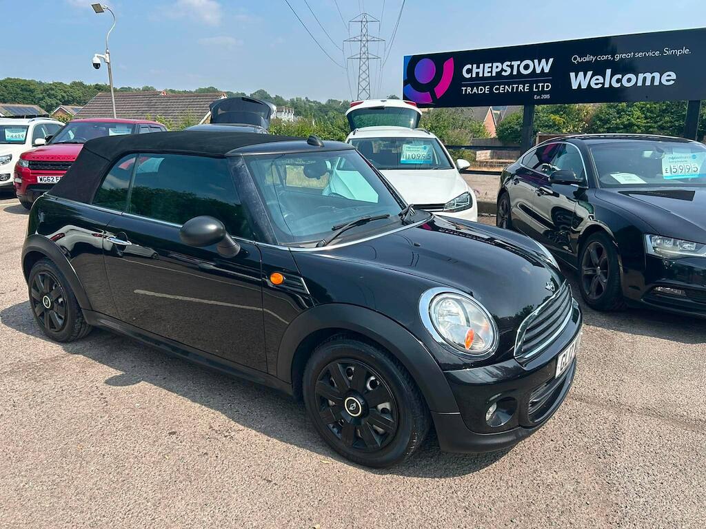 2012 Mini Convertible in Black for sale