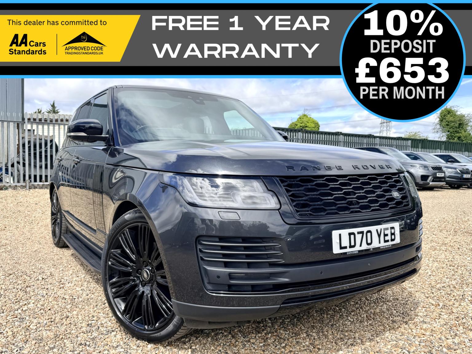 2020 Land Rover Range Rover in Grey for sale