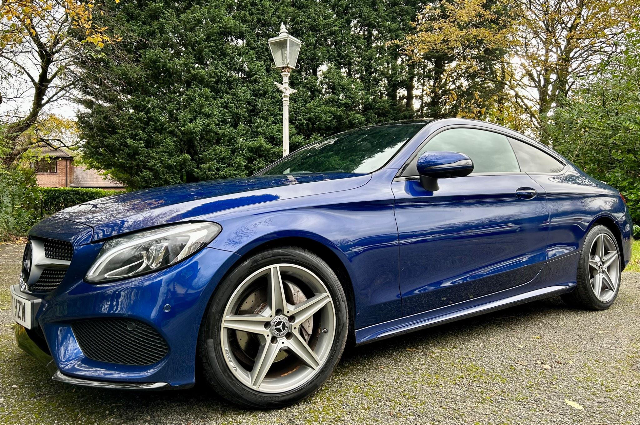 2017 Mercedes-Benz C-Class in Blue for sale