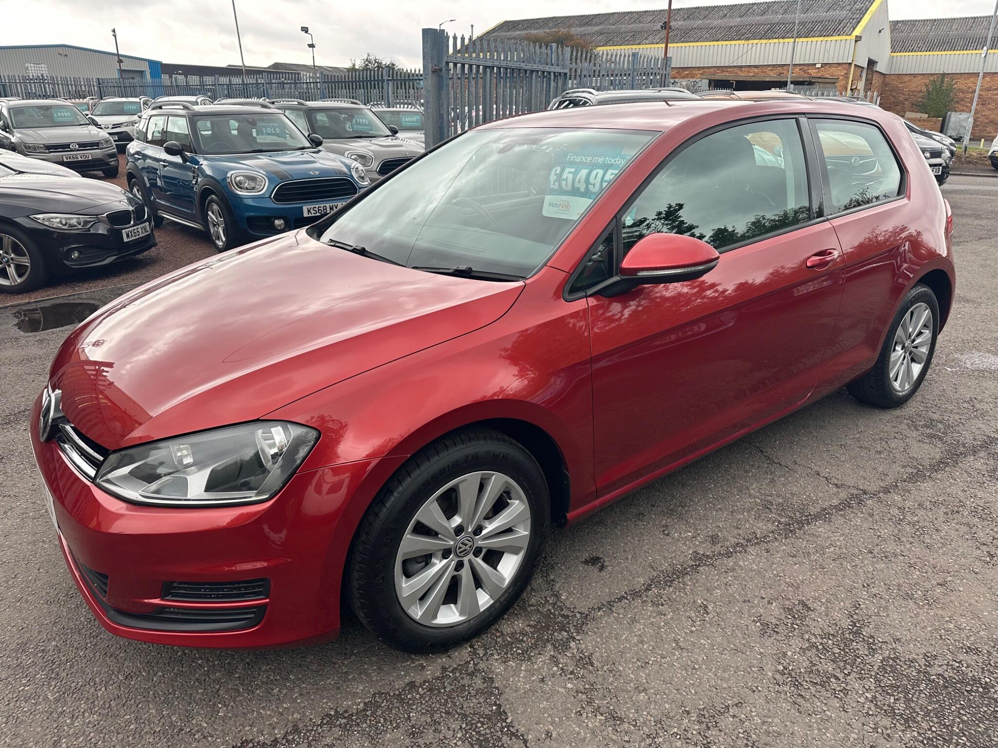 2013 Volkswagen Golf in Red for sale