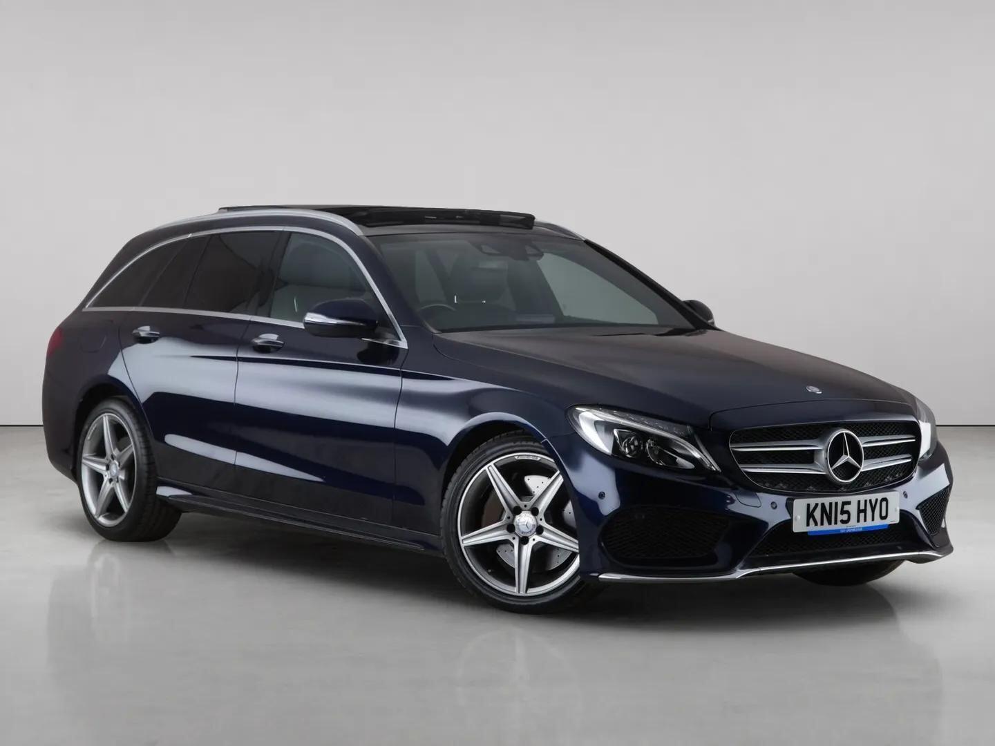 2015 Mercedes-Benz C-Class in Blue for sale