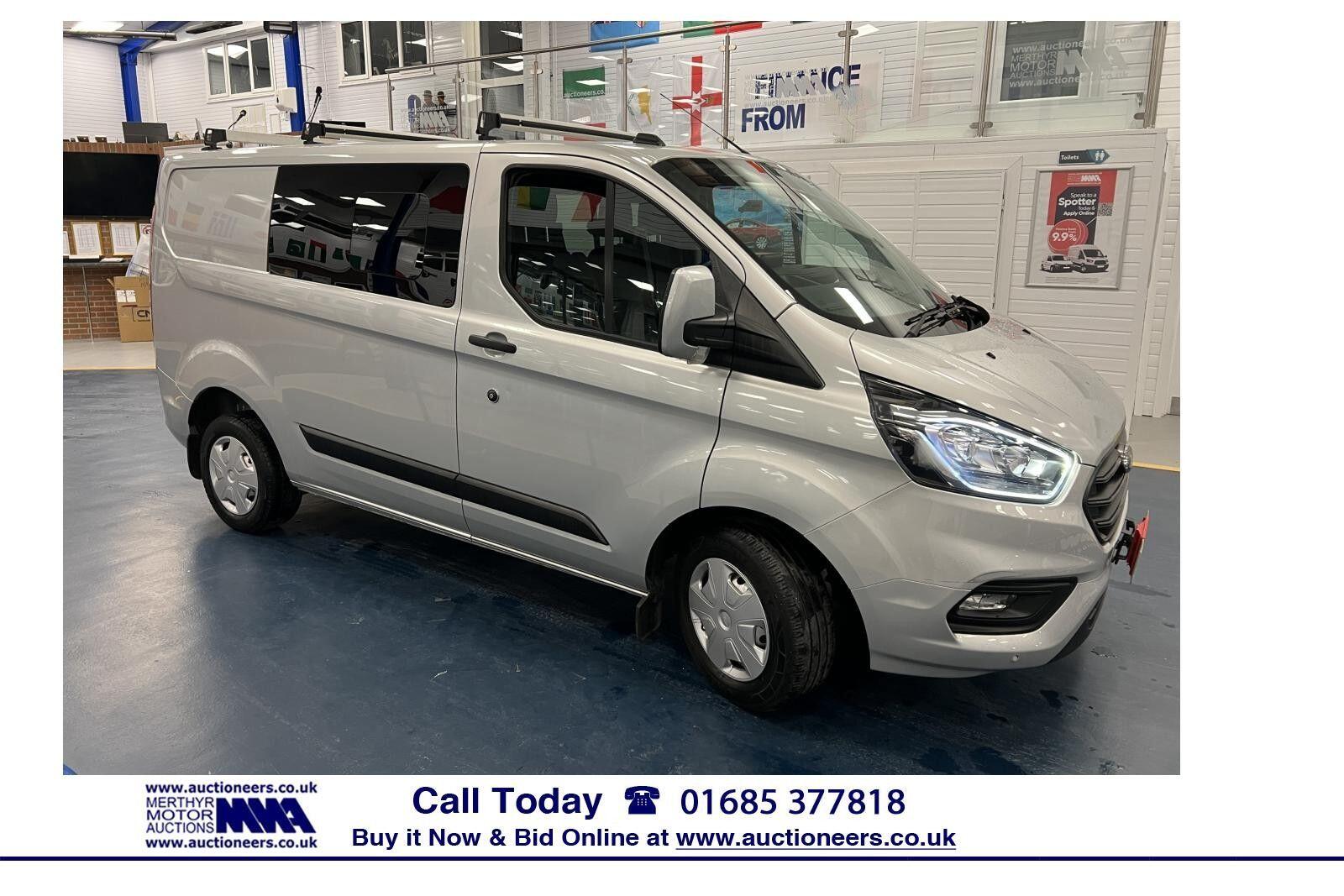 2021 Ford Transit Custom 2.0TDCi 300 L1H1 Trend (130PS)(EU6dT) Double Cab-in-Van