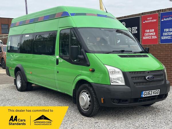 Green 2014 Ford Transit Van Manual