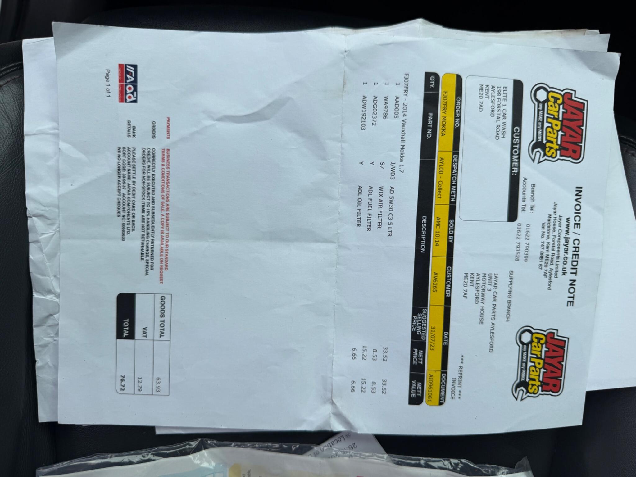 Vauxhall Mokka view 34