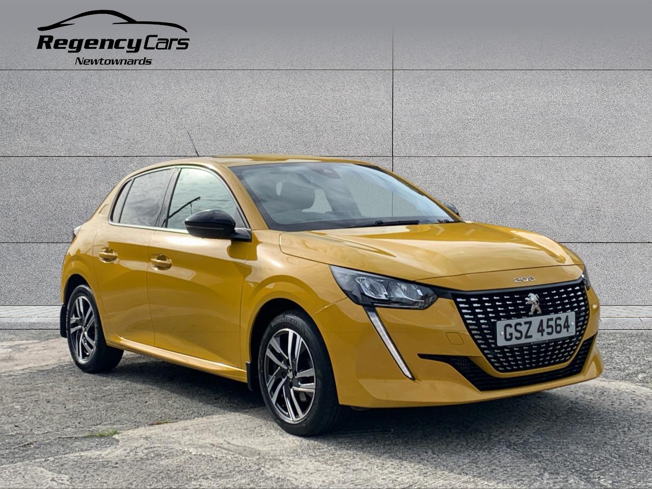 2022 Peugeot 208 in Yellow for sale