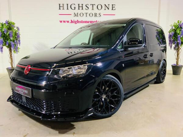 Black 2022 Volkswagen Caddy Van Front-wheel drive Automatic