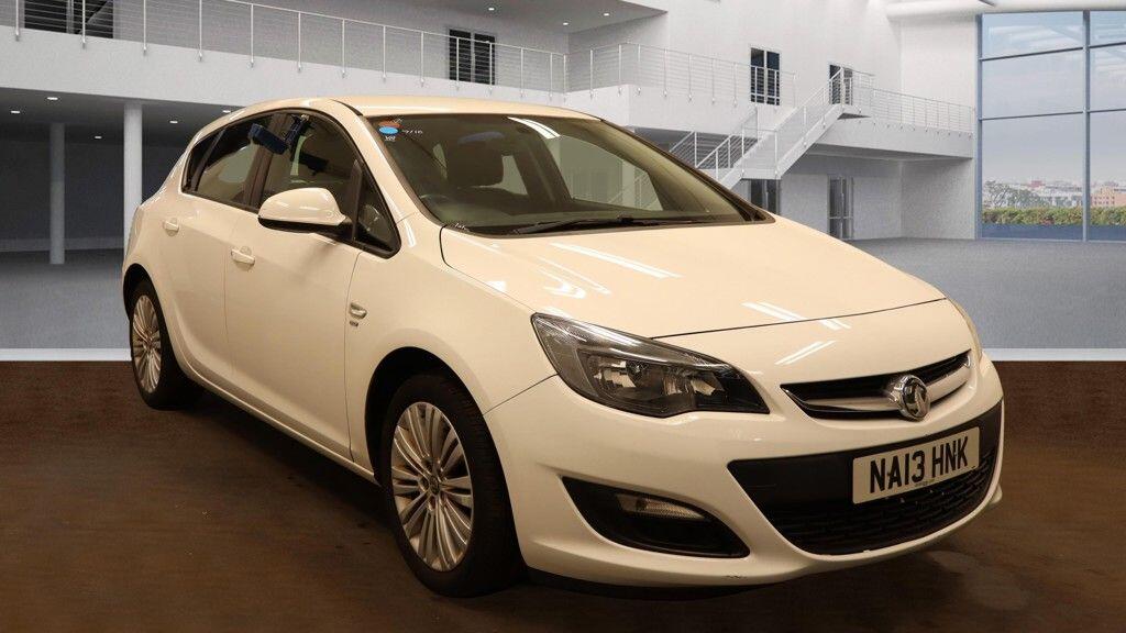 2013 Vauxhall Astra in White for sale