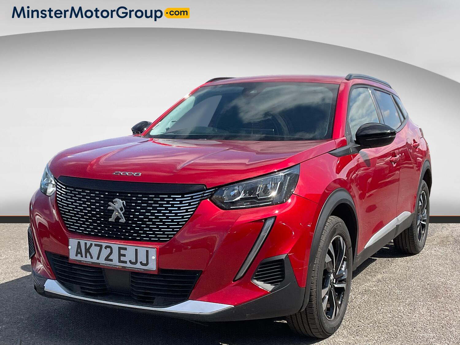 2022 Peugeot 2008 in Red for sale