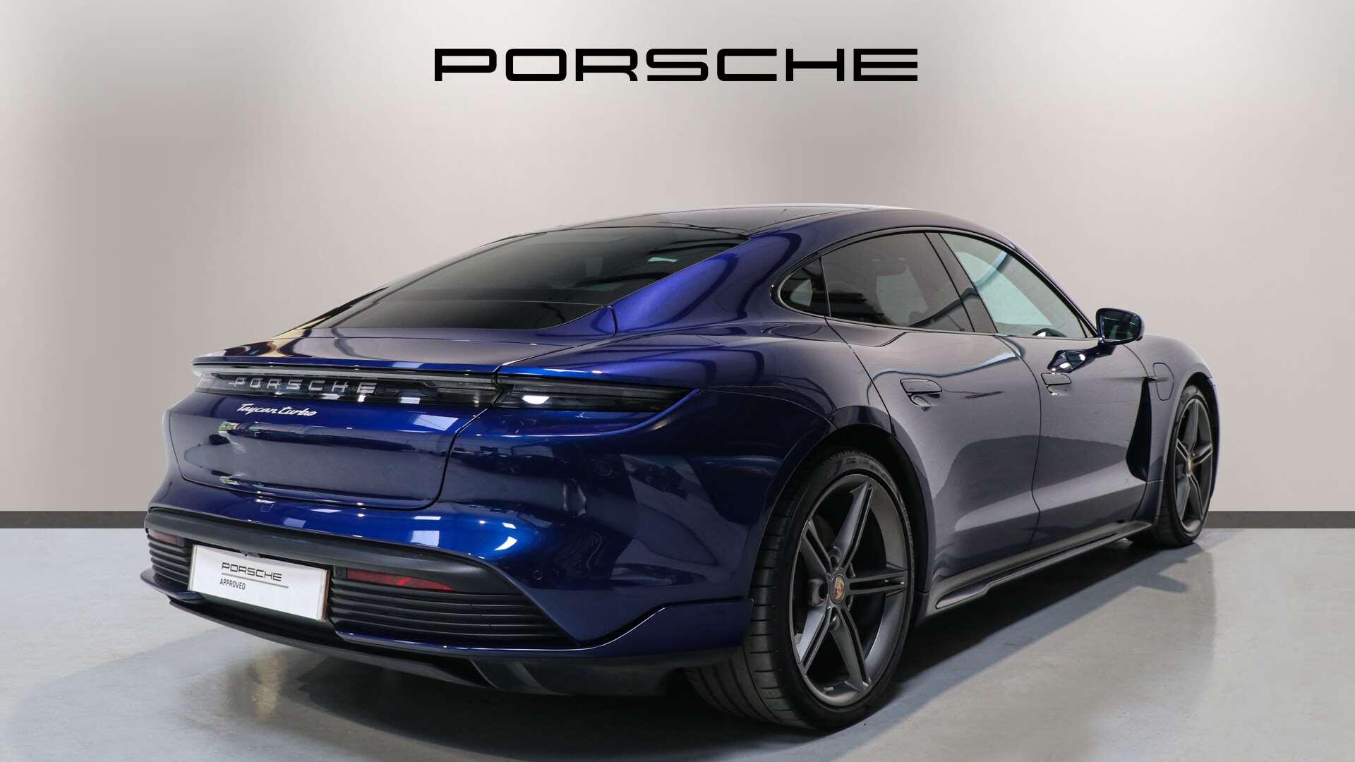 Porsche Taycan view 3