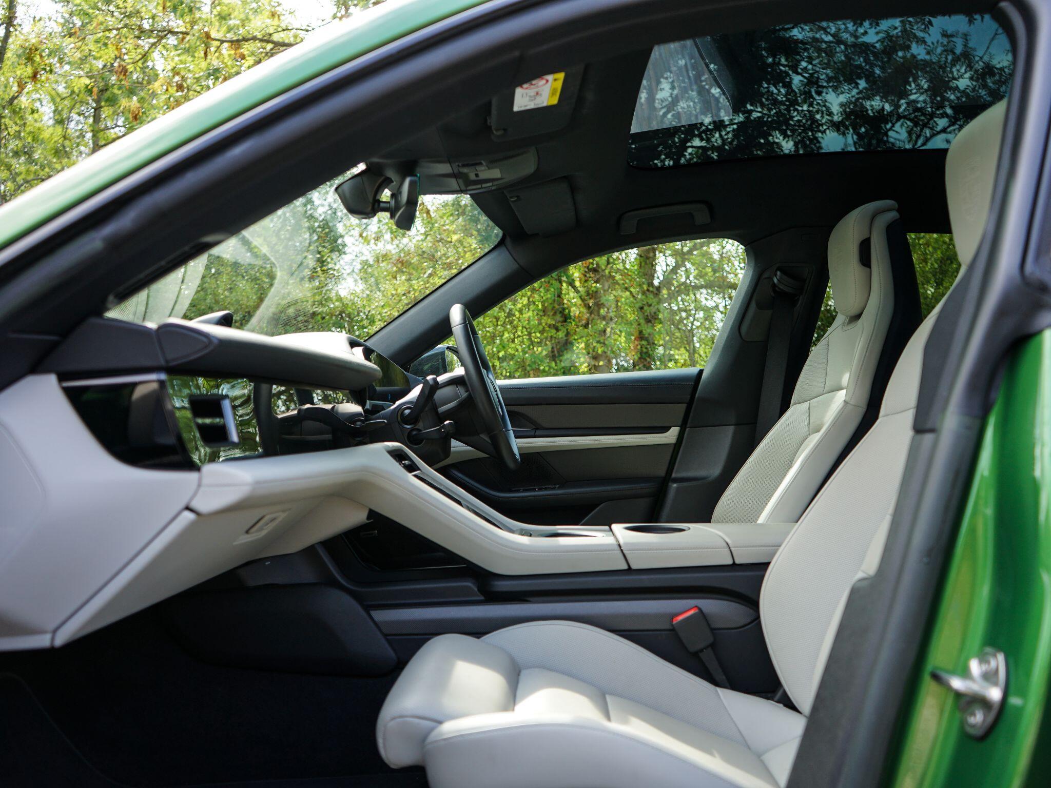 Porsche Taycan view 3