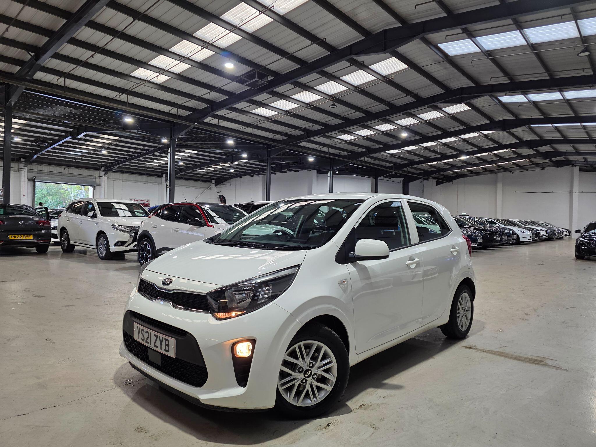 2021 Kia Picanto in White for sale