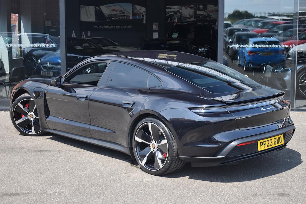 Porsche Taycan view 2