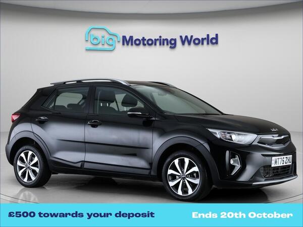 Black 2025 Kia Stonic Estate Front-wheel drive Manual
