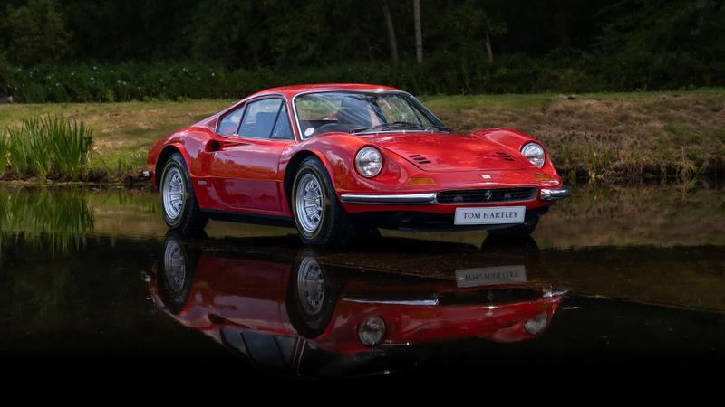 1973 (M reg) Ferrari Dino 246 GT in Red for sale