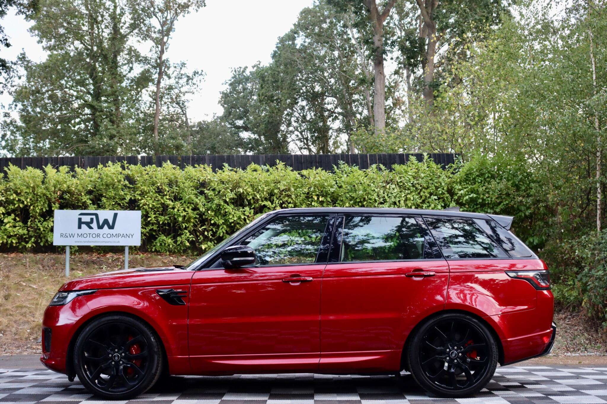 2018 Land Rover Range Rover Sport in Red for sale