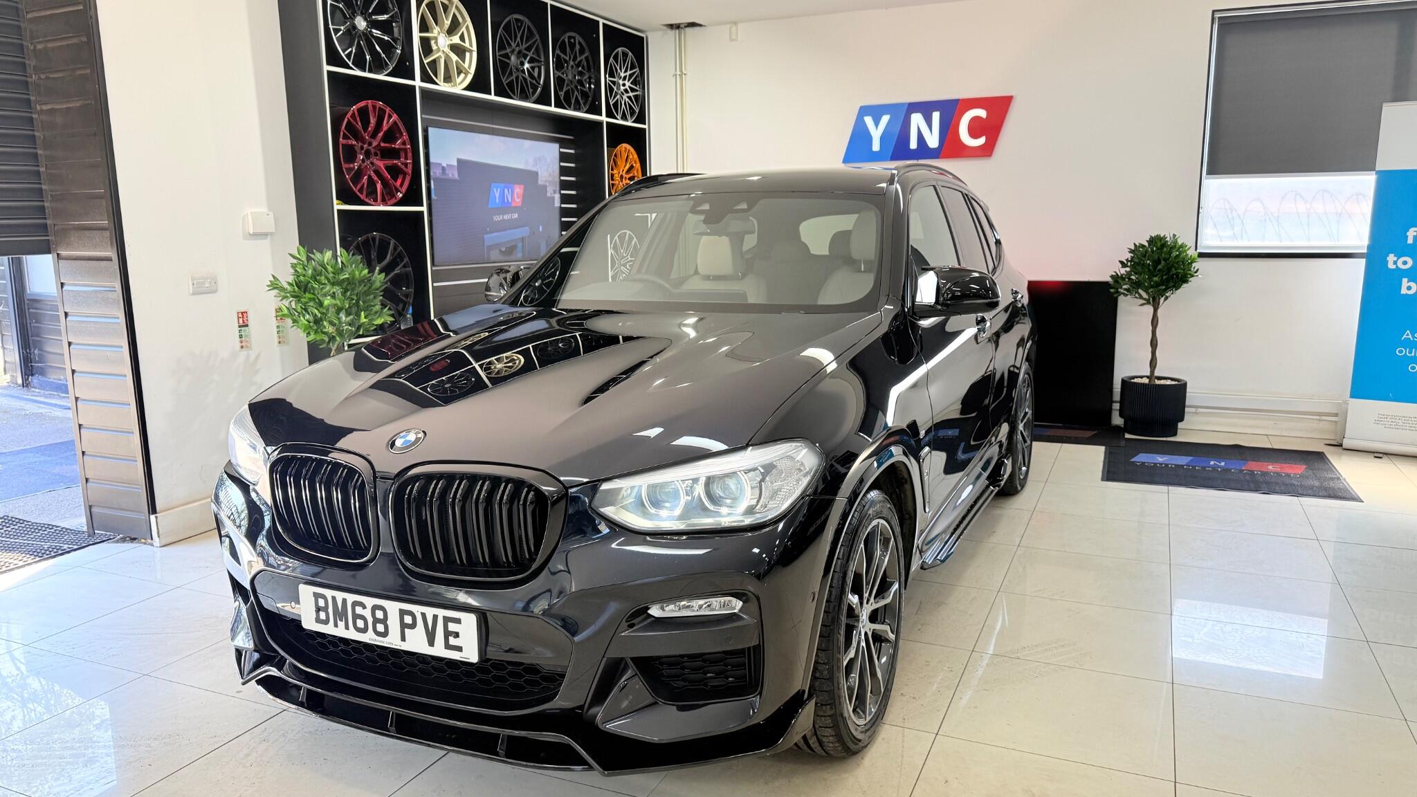 BMW X3 view 45