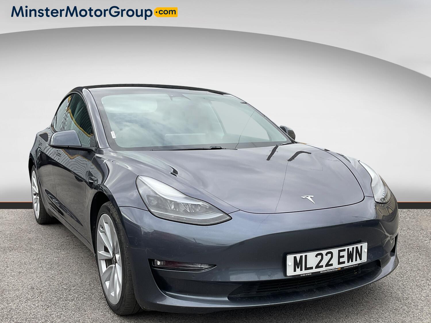 2022 Tesla Model 3 in Grey for sale