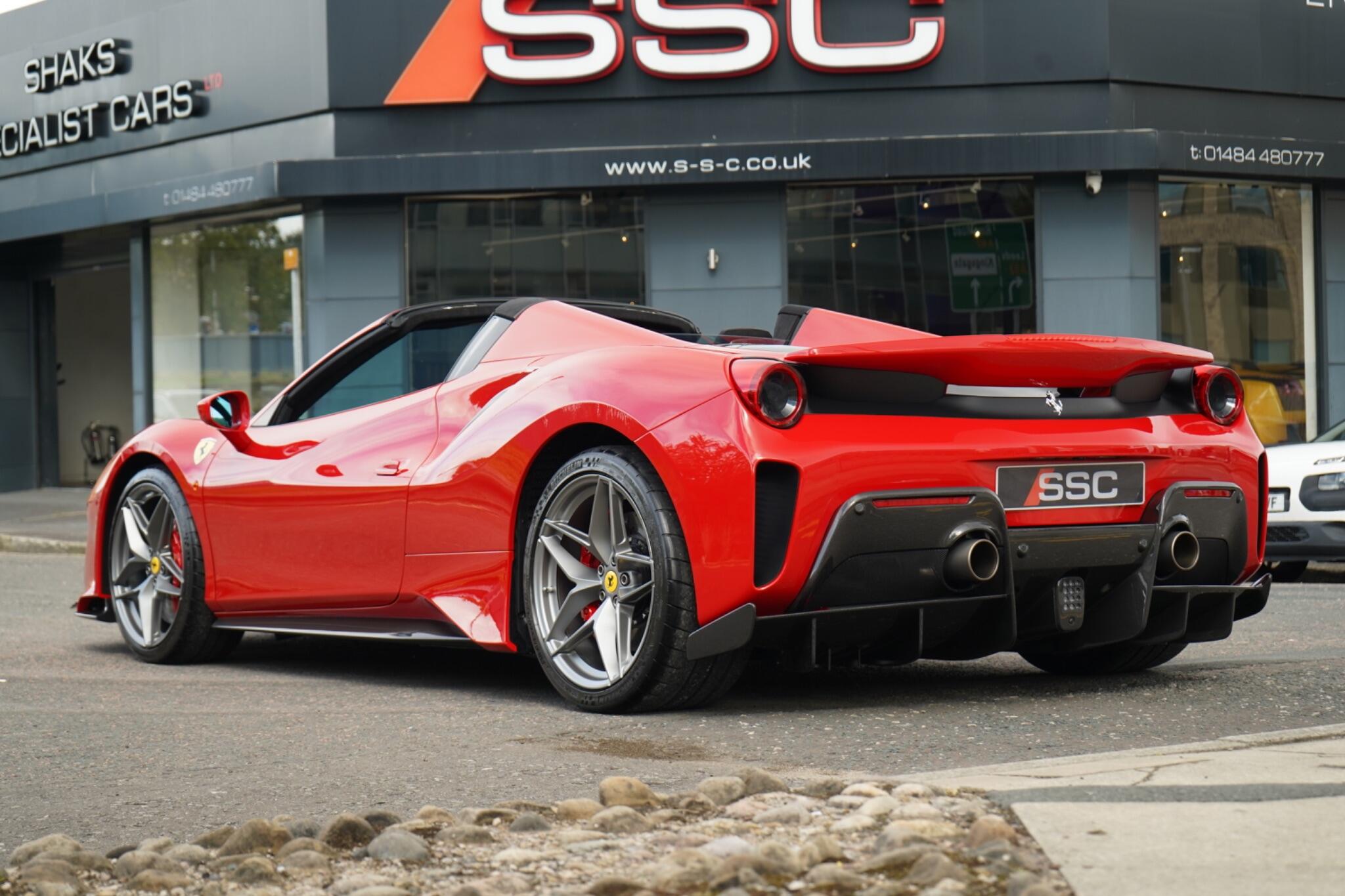 Ferrari 488 Pista view 2