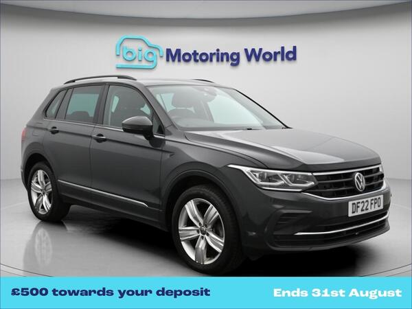 Grey 2022 Volkswagen Tiguan Estate Front-wheel drive Automatic