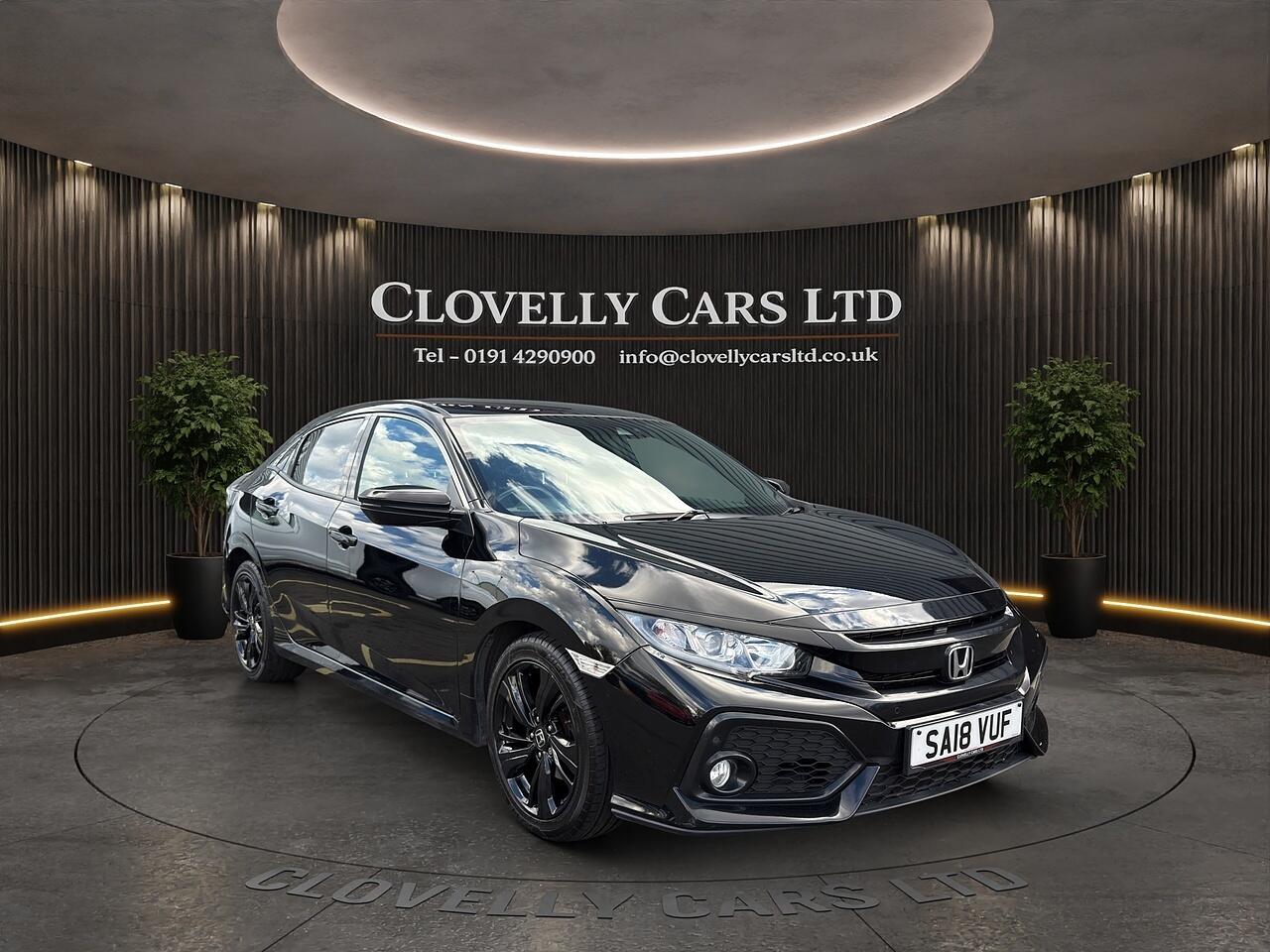 2018 Honda Civic in Black for sale
