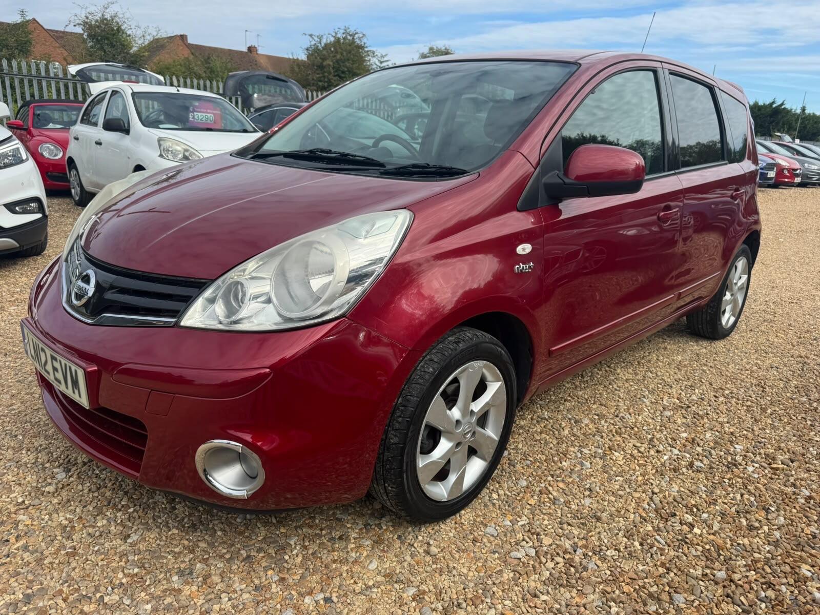 2012 Nissan Note in Red for sale