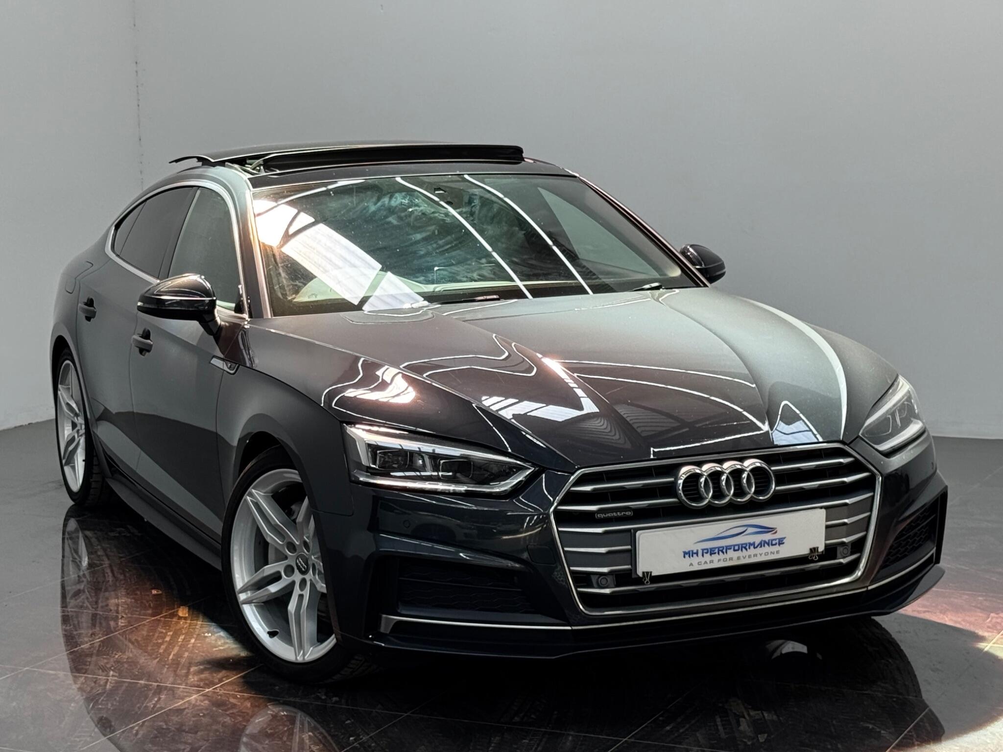 Audi A5 view 45