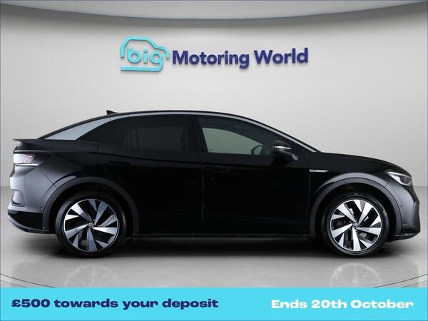 Black 2022 Volkswagen ID.5 Coupe Rear-wheel drive Automatic