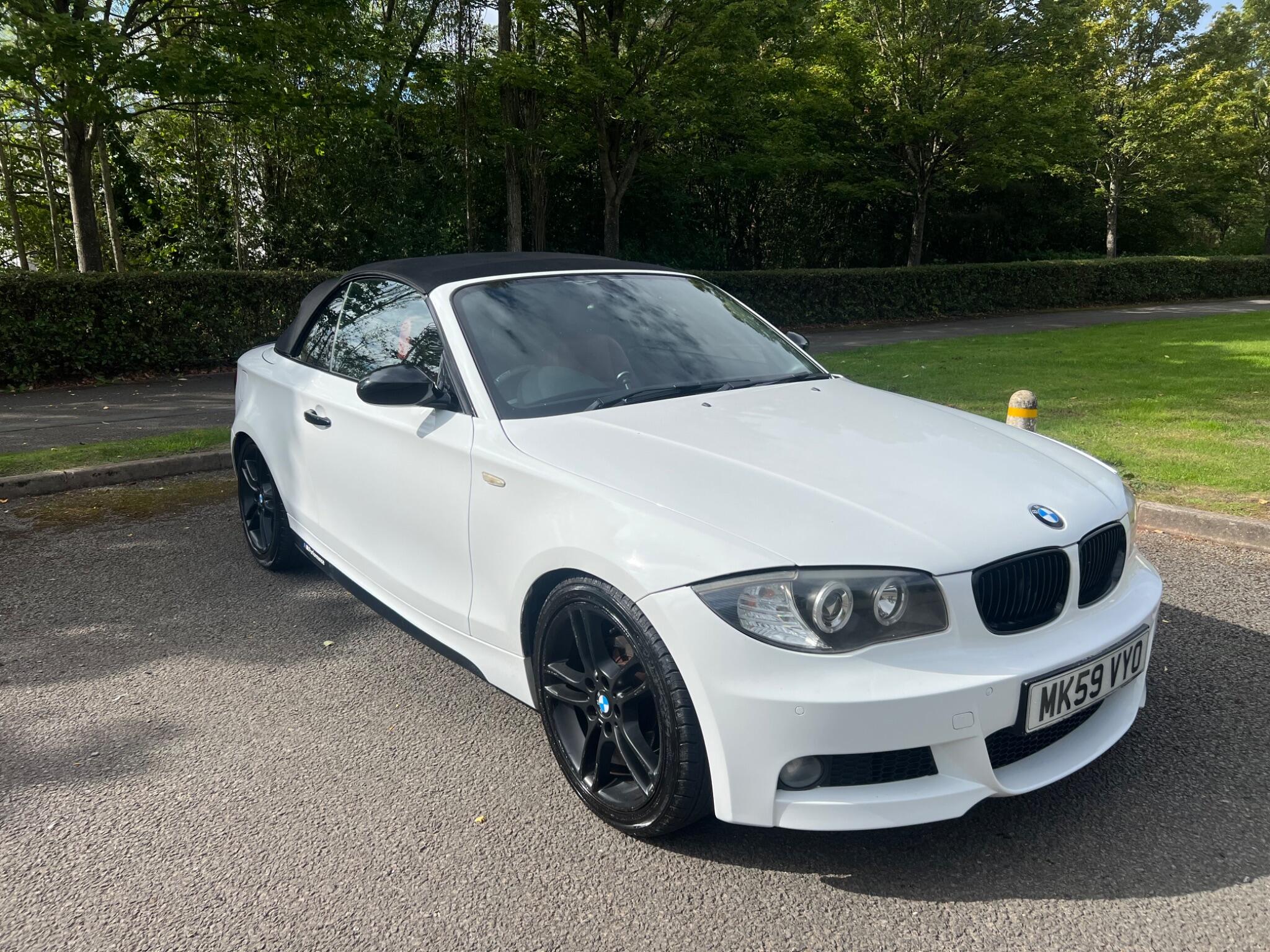 2009 BMW 1 Series in White for sale