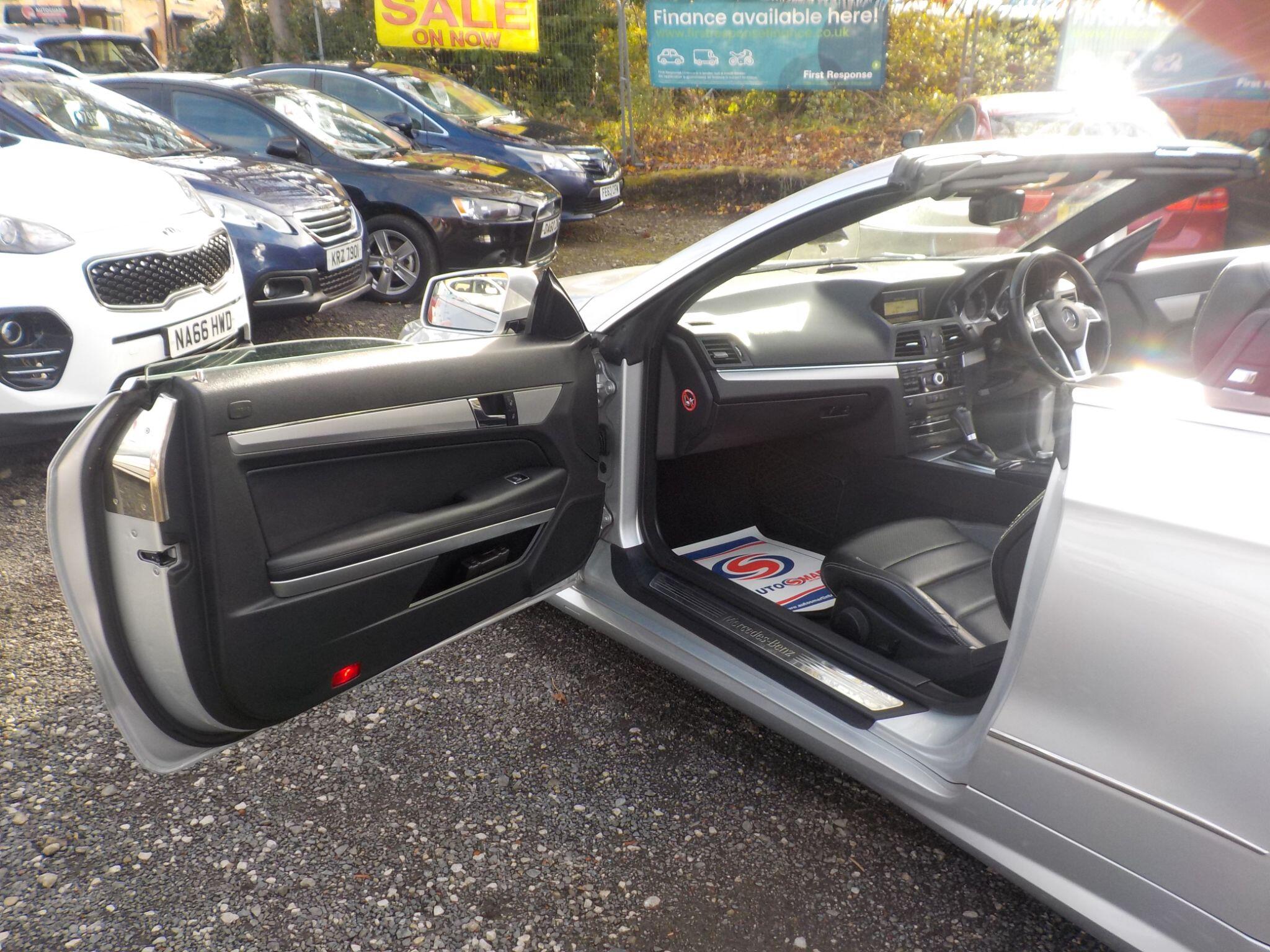 Mercedes-Benz E Class 2.1 E220 CDI BlueEfficiency Sport Edition 125 Cabriolet G-Tronic+ Euro 5 (s/s) 2dr