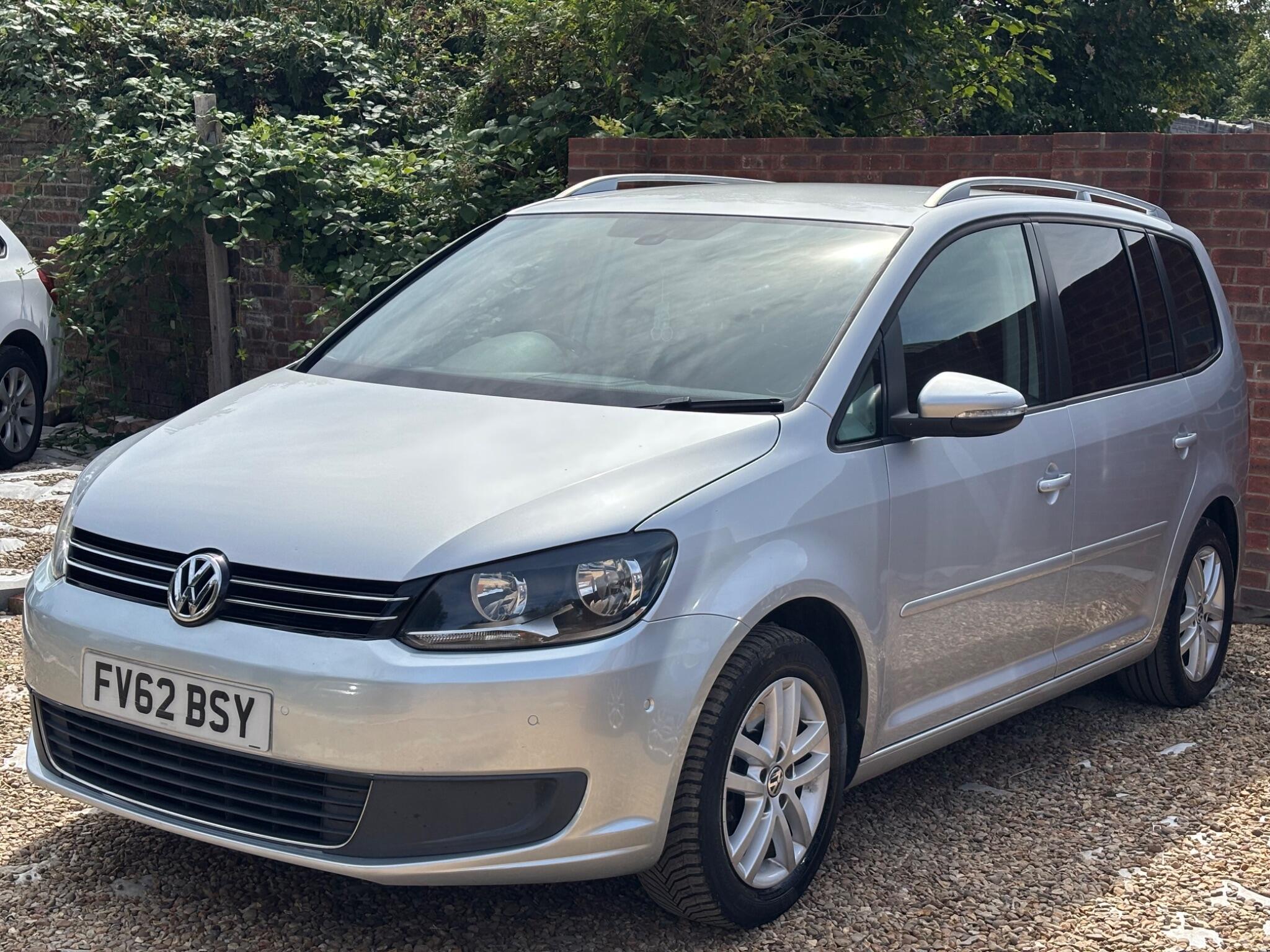 VOLKSWAGEN TOURAN 2.0 TDI SE DSG EURO 5 5DR 5,295 AUTOMATIC 2012 99,500 DIESEL...