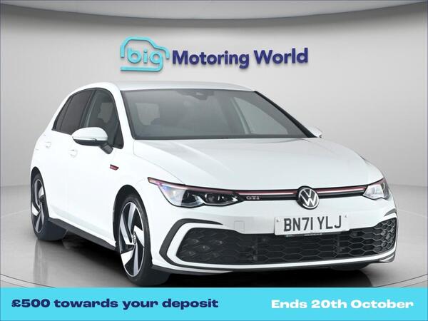 White 2021 Volkswagen Golf Hatchback Front-wheel drive Automatic