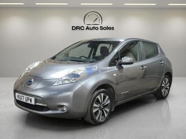 Grey 2017 Nissan Leaf Hatchback Front-wheel drive Automatic