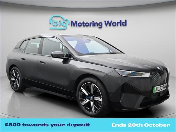 Grey 2023 BMW iX SUV/Crossover All-wheel drive Automatic