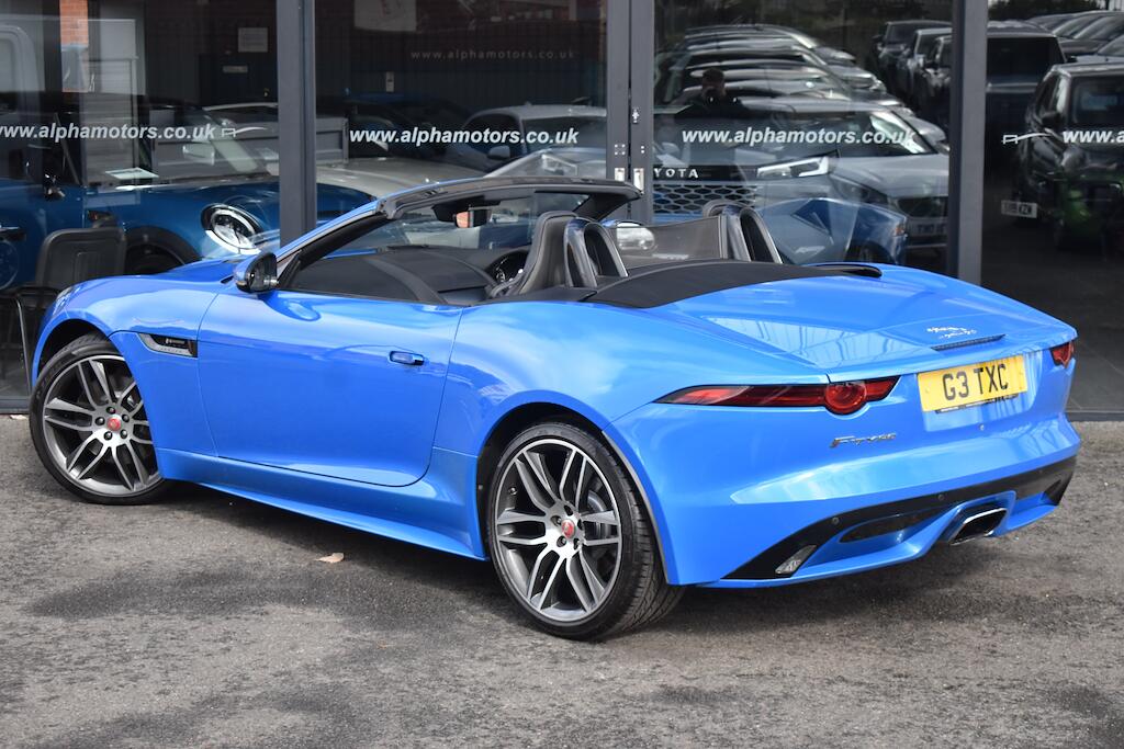 Jaguar F-Type view 2