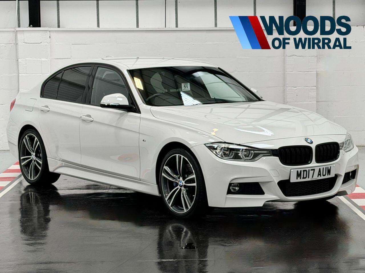 2017 BMW 3 Series in White for sale