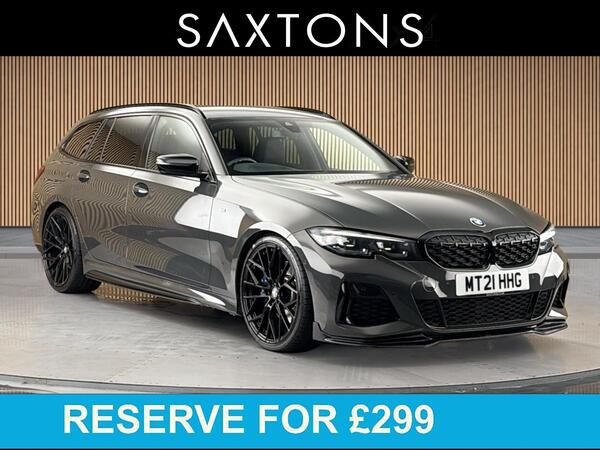 Grey 2021 BMW 3 Series Estate All-wheel drive Automatic