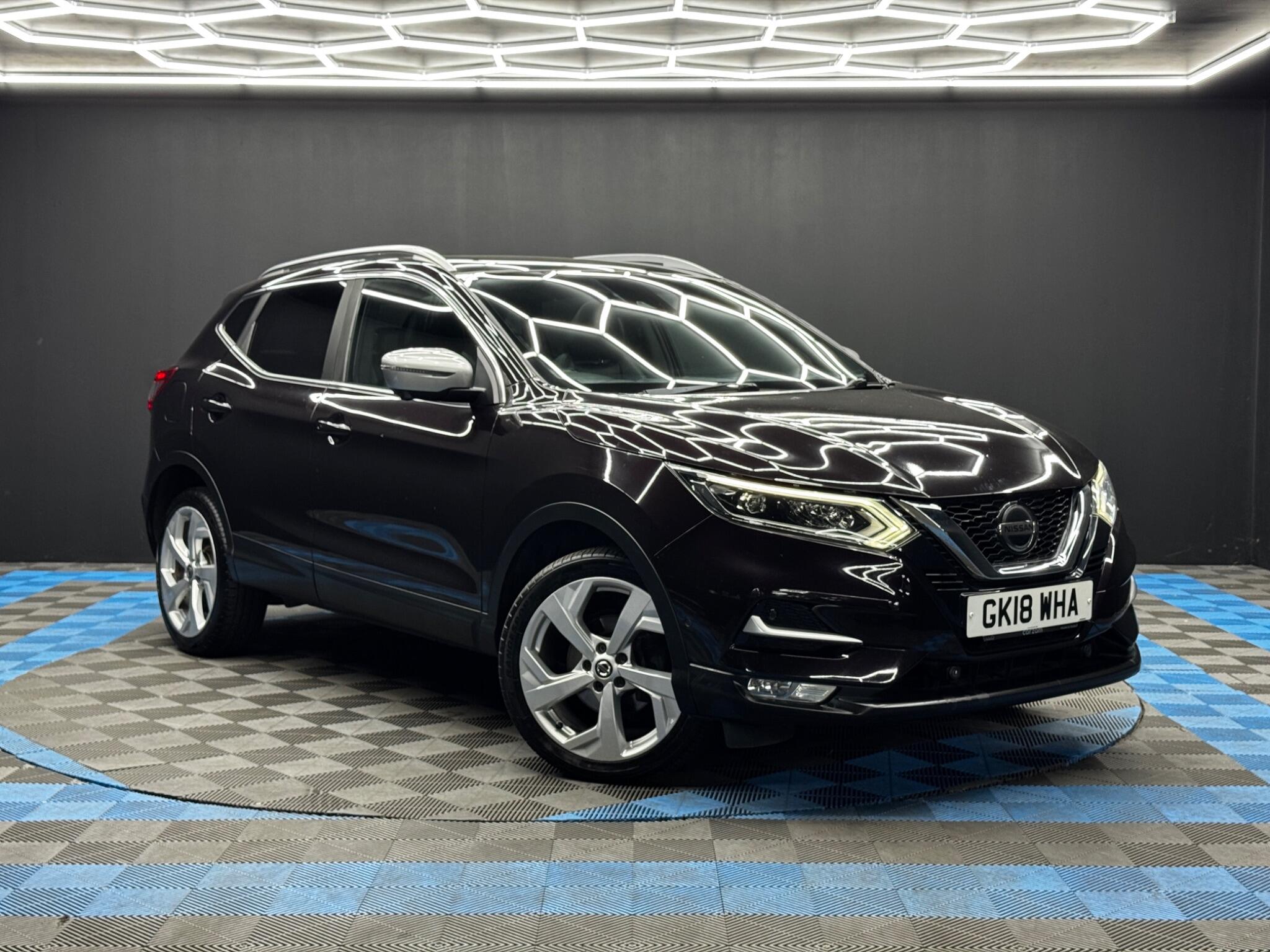 2018 Nissan Qashqai in Black for sale