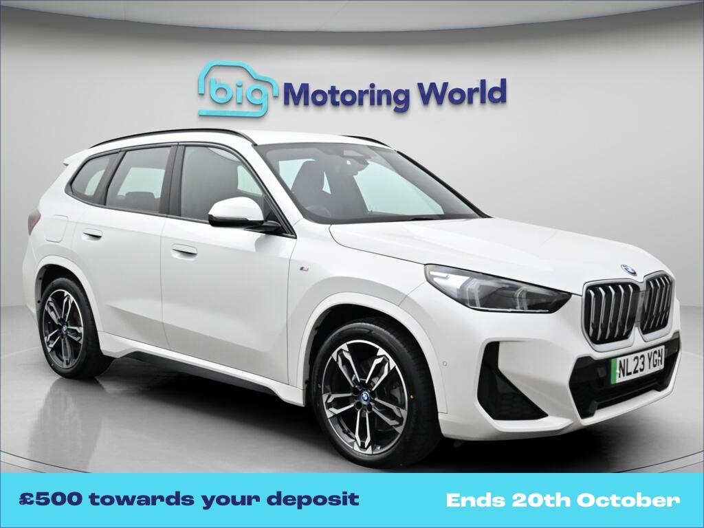 White 2023 BMW iX1 Estate All-wheel drive Automatic