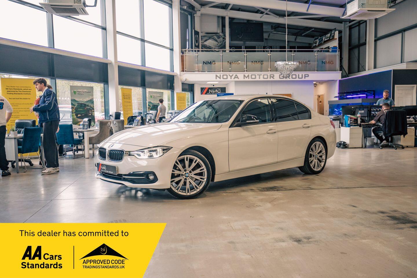 2018 BMW 3 Series in White for sale