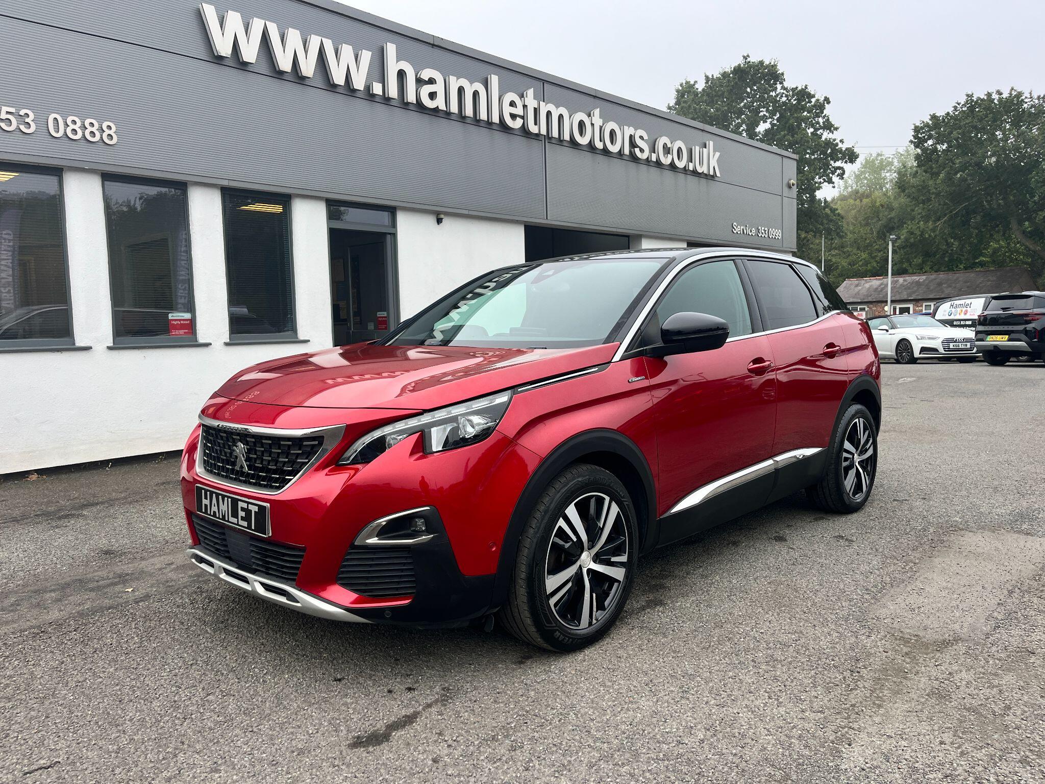 2018 Peugeot 3008 in Red for sale