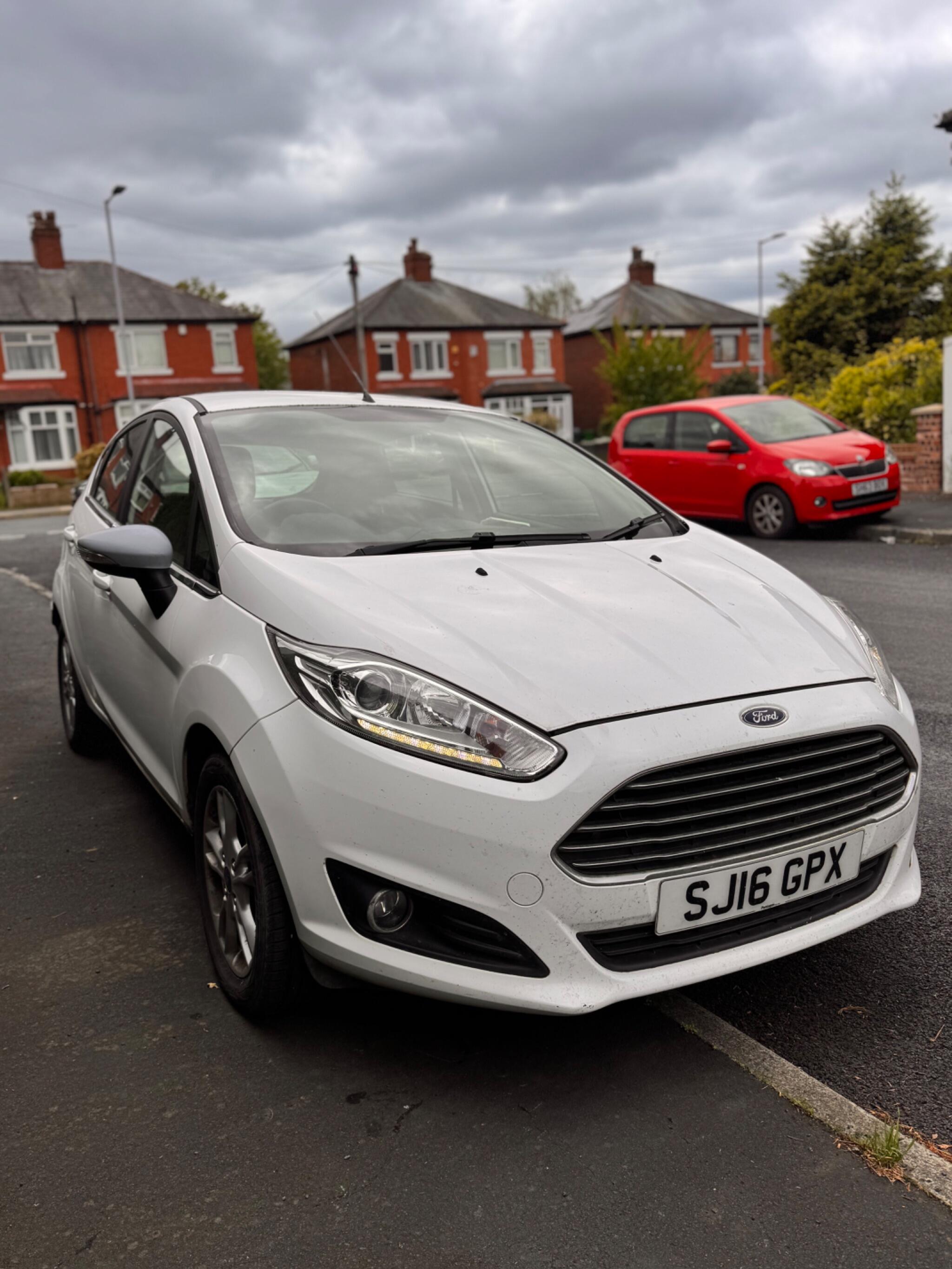 2016 Ford Fiesta in White for sale