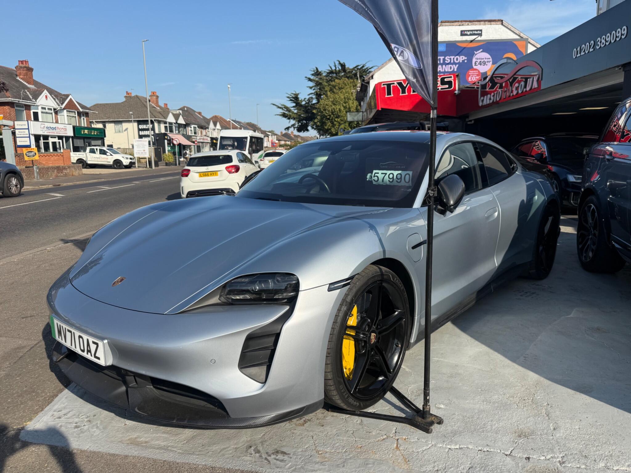 Porsche Taycan view 82