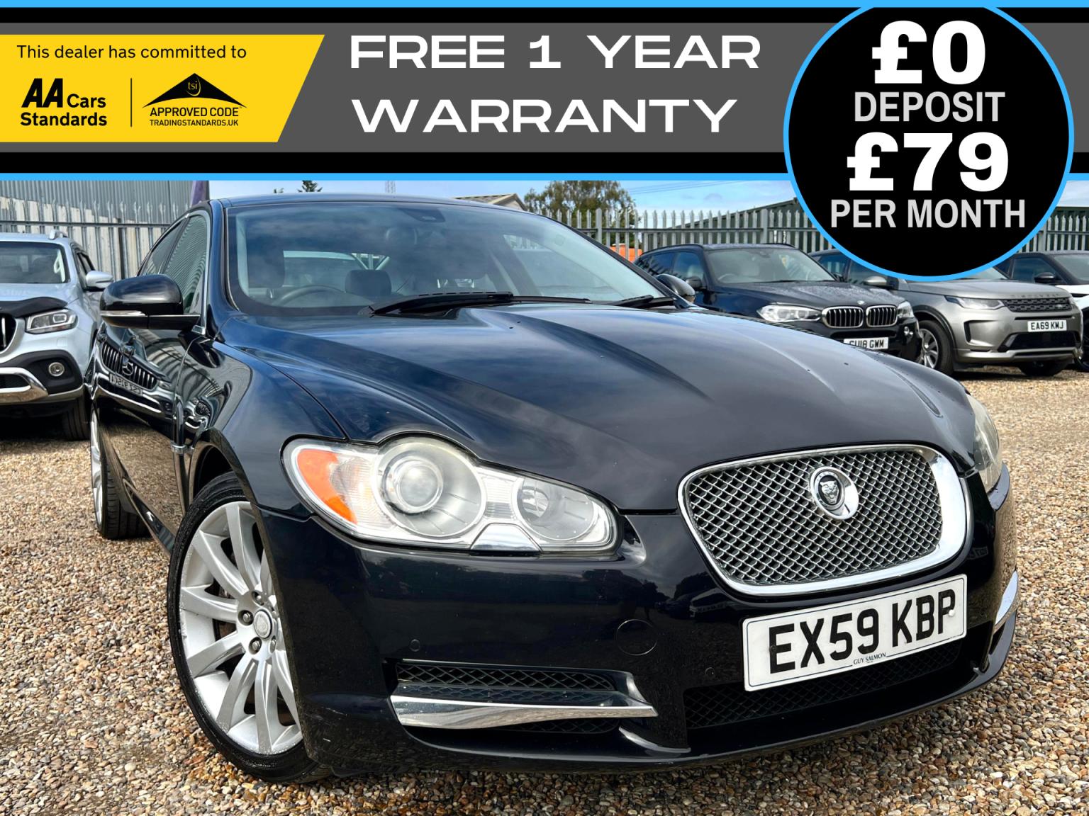 2009 Jaguar XF in Black for sale