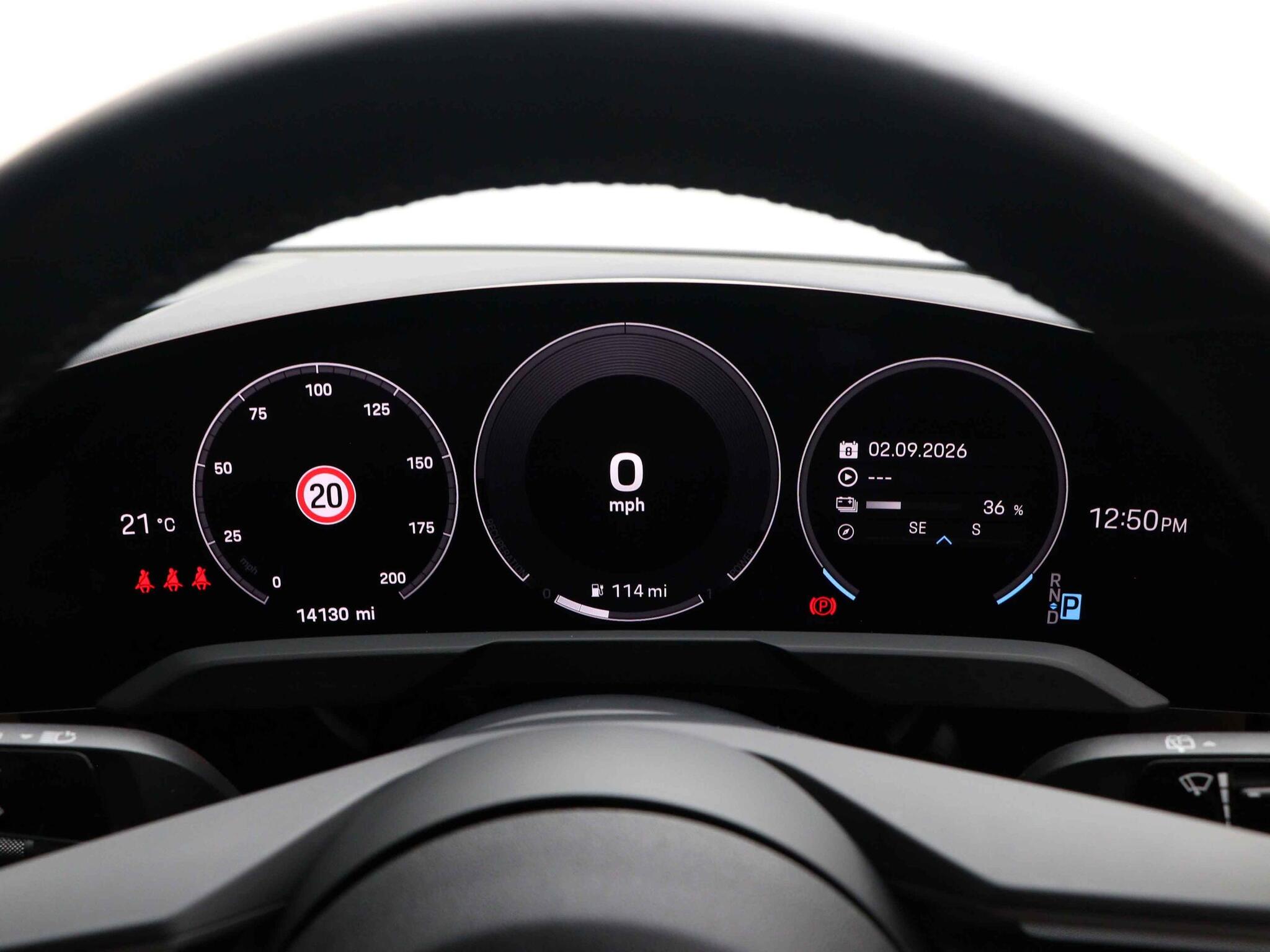 Porsche Taycan view 38
