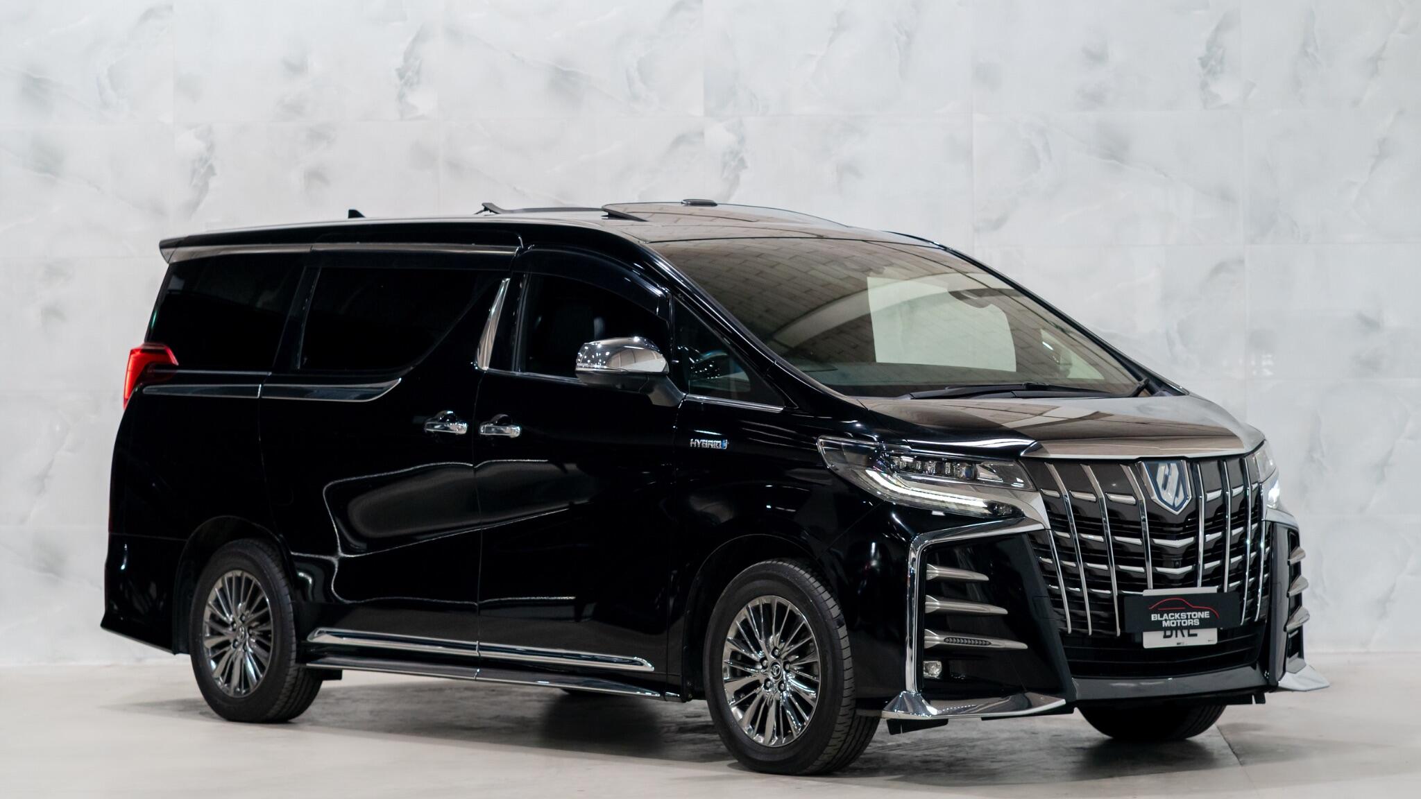 2018 Toyota Alphard in Black for sale