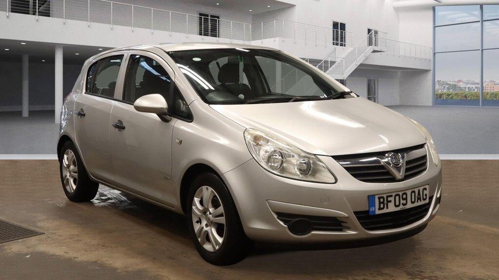 2009 Vauxhall Corsa in Silver for sale
