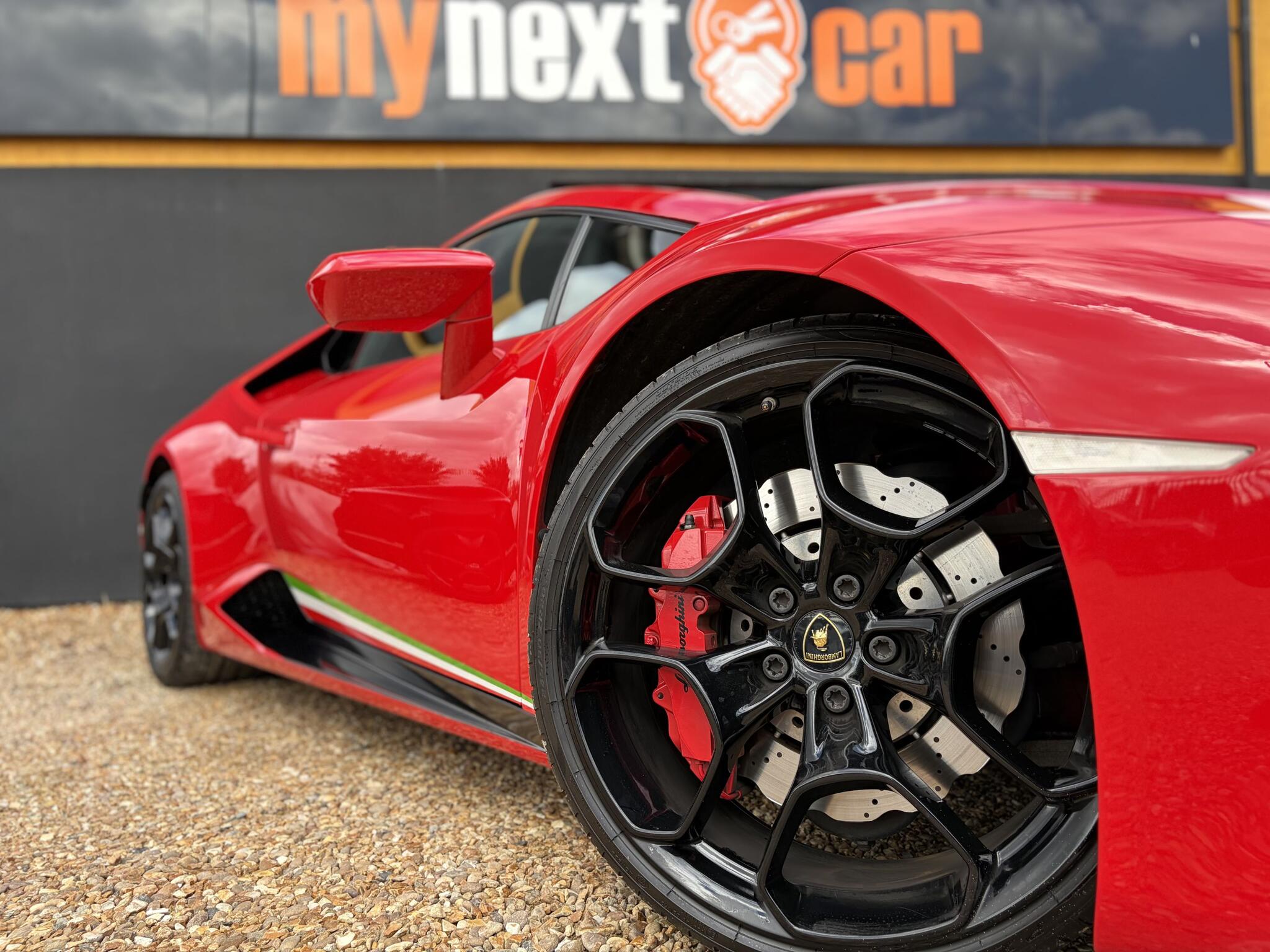 Lamborghini Huracan view 2