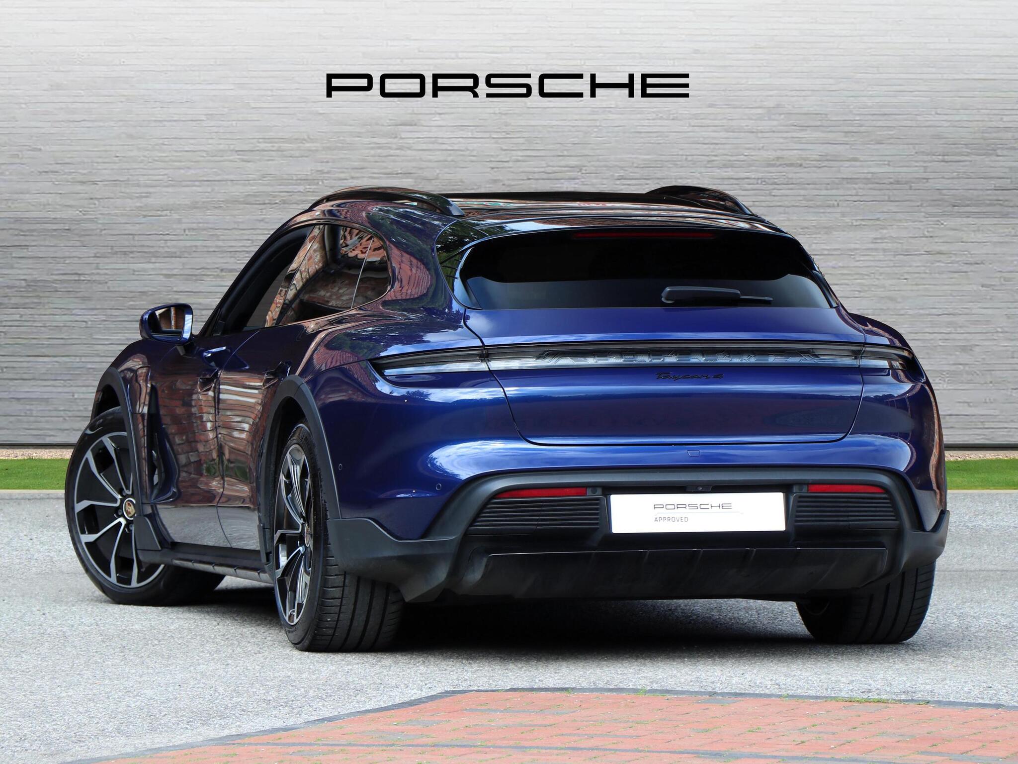 Porsche Taycan view 3