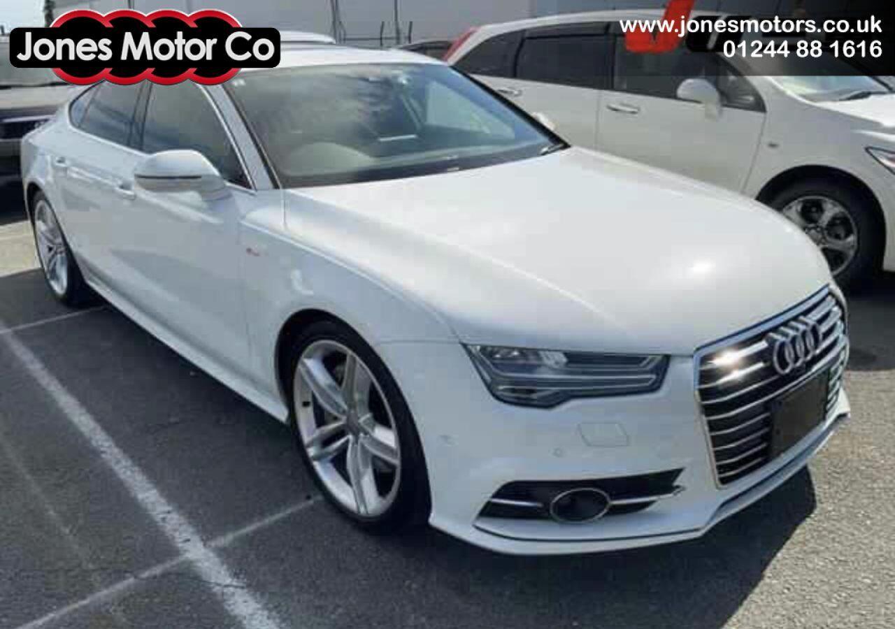 2015 Audi A7 in White for sale