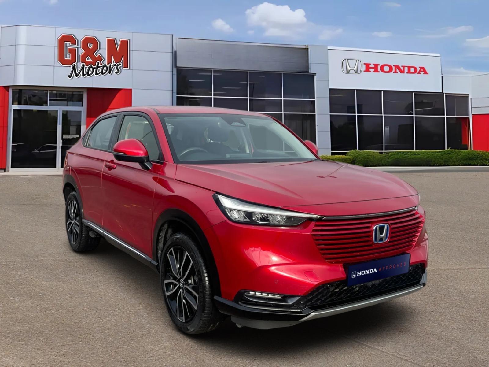 Red 2024 Honda HR-V Hatchback Front-wheel drive Automatic